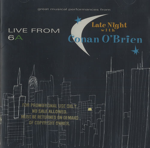 Various-Pop Live From 6A - gold promo stamped CD album (CDLP) US 7VACDLI143798