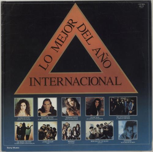Various-Pop Lo Mejor Del Ano Internacional vinyl LP album (LP record) Argentinean 7VALPLO677579