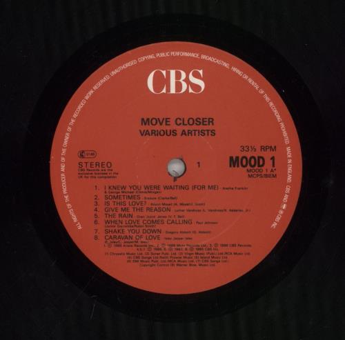 Various-Pop Move Closer vinyl LP album (LP record) UK 7VALPMO512607