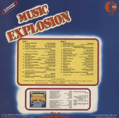 Various-Pop Music Explosion vinyl LP album (LP record) UK 7VALPMU578242