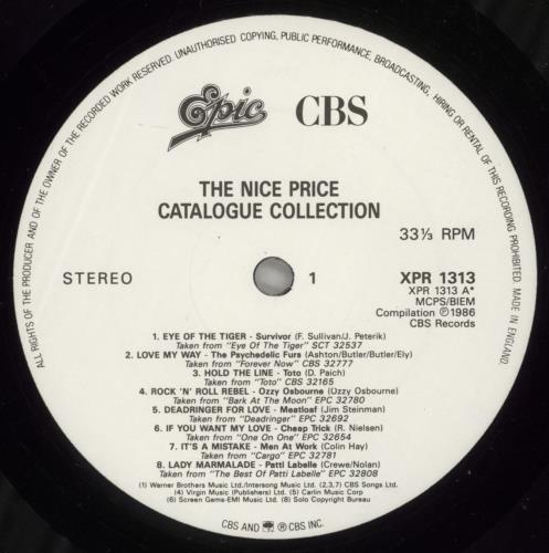 Various-Pop Nice Price Sampler Album vinyl LP album (LP record) UK 7VALPNI578985