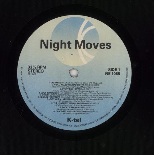Various-Pop Night Moves vinyl LP album (LP record) UK 7VALPNI295813