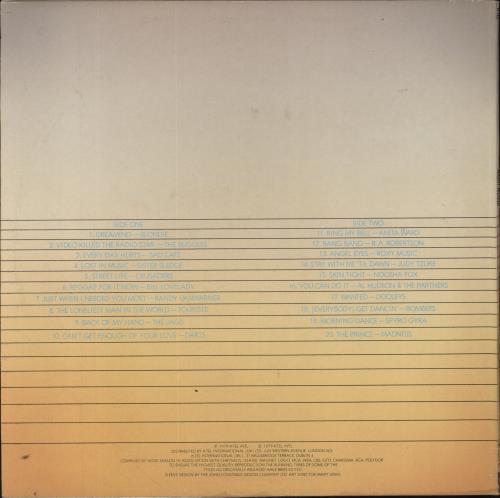 Various-Pop Night Moves vinyl LP album (LP record) UK 7VALPNI295813