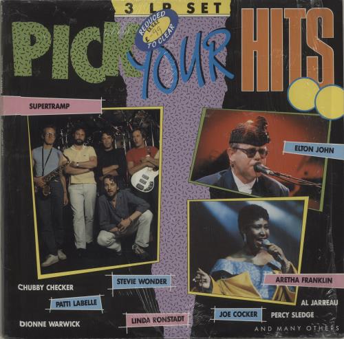 Various-Pop Pick Your Hits 3-LP vinyl record set (Triple LP Album) US 7VA3LPI686697