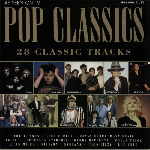 Various-Pop Pop Classics 2-LP vinyl record set (Double LP Album) UK 7VA2LPO592763