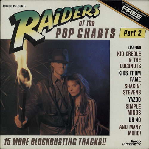 Various-Pop Raiders Of The Pop Charts - Vol 2 vinyl LP album (LP record) UK 7VALPRA580480
