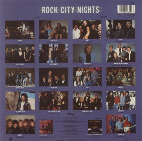 Various-Pop Rock City Nights vinyl LP album (LP record) UK 7VALPRO519869