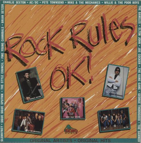 Various-Pop Rock Rules OK! vinyl LP album (LP record) Australian 7VALPRO676772
