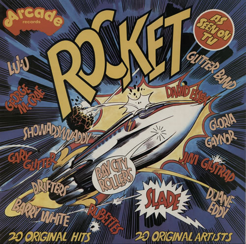 Various-Pop Rocket vinyl LP album (LP record) UK 7VALPRO573194