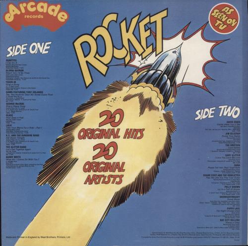 Various-Pop Rocket vinyl LP album (LP record) UK 7VALPRO573194