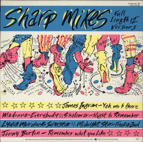 Various-Pop Sharp Mixes vinyl LP album (LP record) German 7VALPSH523525