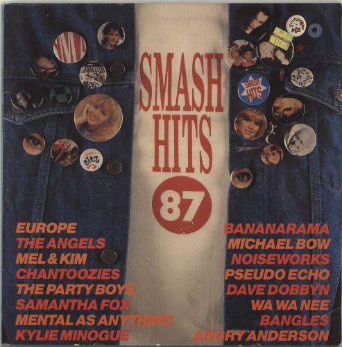 Various-Pop Smash Hits 87 vinyl LP album (LP record) US 7VALPSM695699