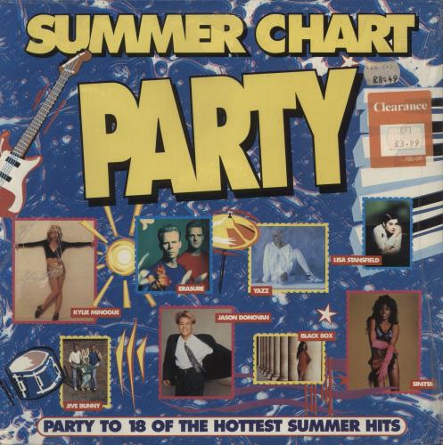 Various-Pop Summer Chart Party vinyl LP album (LP record) UK 7VALPSU889360