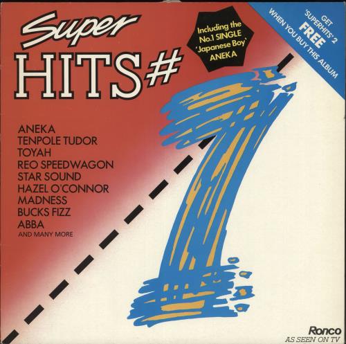 Various-Pop Super Hits #1 & 2 2-LP vinyl record set (Double LP Album) UK 7VA2LSU676661