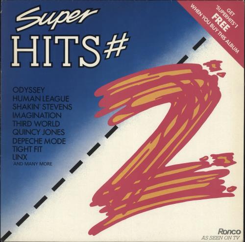 Various-Pop Super Hits #1 & 2 2-LP vinyl record set (Double LP Album) UK 7VA2LSU676661