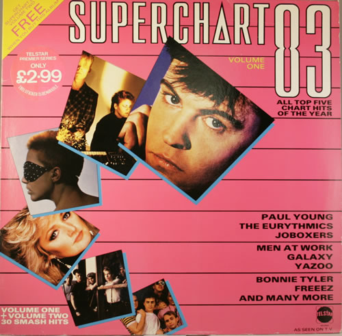 Various-Pop Superchart 83 - Volumes 1 & 2 2-LP vinyl record set (Double LP Album) UK 7VA2LSU559285