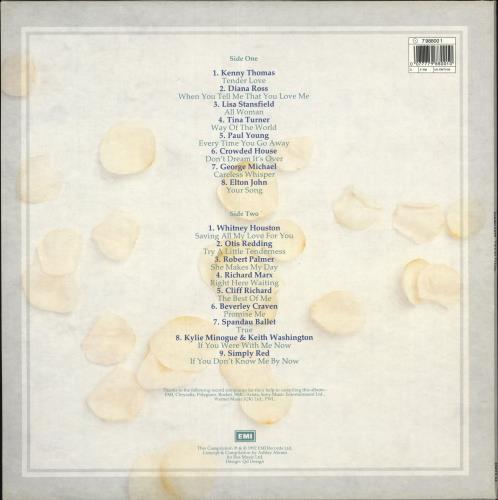 Various-Pop Tender Love vinyl LP album (LP record) UK 7VALPTE718964