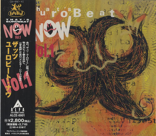 Various-Pop That's Eurobeat Now Vol. 1 CD album (CDLP) Japanese 7VACDTH467038