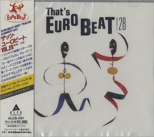 Various-Pop That's Eurobeat Volume 28 CD album (CDLP) Japanese 7VACDTH467193