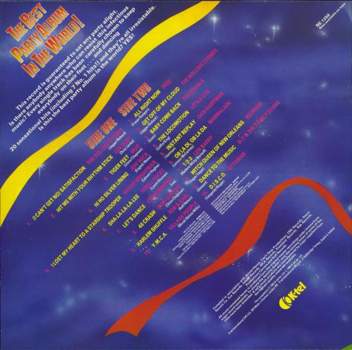 Various-Pop The Best Party Album In The World! vinyl LP album (LP record) UK 7VALPTH770487