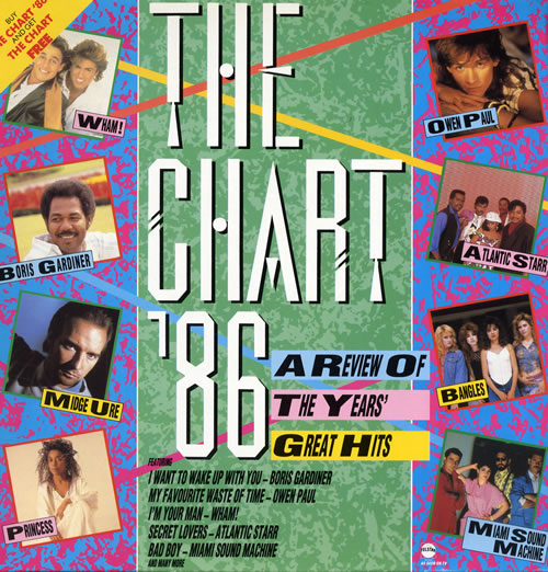 Various-Pop The Chart '86 vinyl LP album (LP record) UK 7VALPTH559156