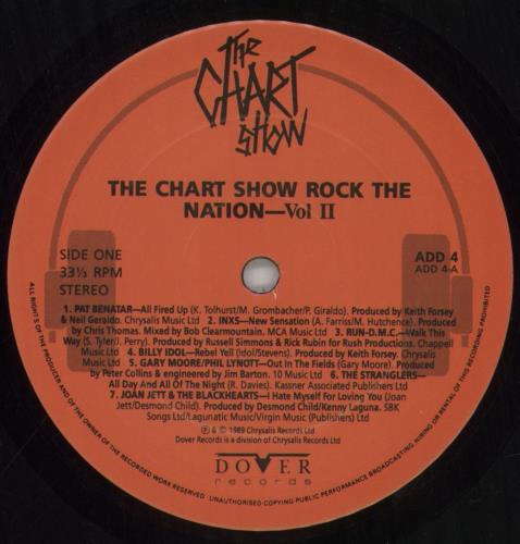Various-Pop The Chart Show - Rock The Nation Vol II vinyl LP album (LP record) UK 7VALPTH622332