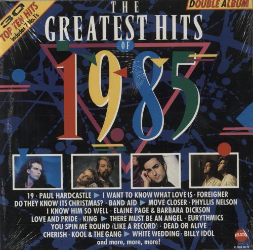 Various-Pop The Greatest Hits Of 1985 - Sealed 2-LP vinyl record set (Double LP Album) UK 7VA2LTH816457