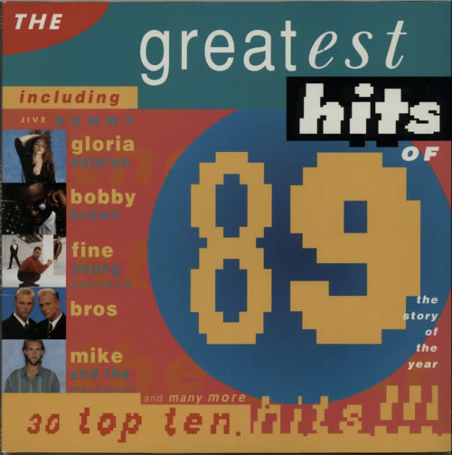 Various-Pop The Greatest Hits Of 1989 2-LP vinyl record set (Double LP Album) UK 7VA2LTH622041