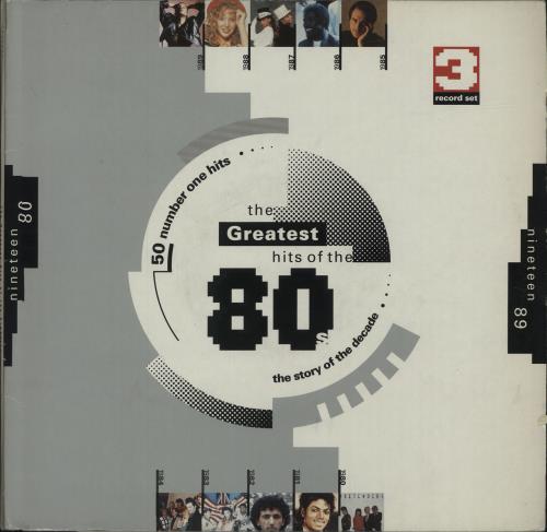 Various-Pop The Greatest Hits Of The 80s 3-LP vinyl record set (Triple LP Album) UK 7VA3LTH401171