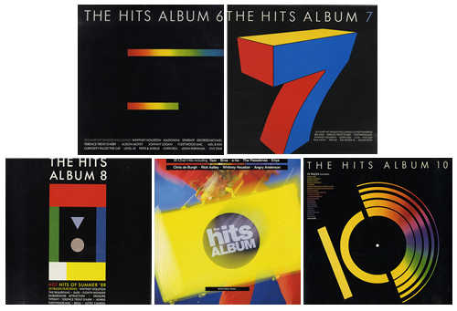 Various-Pop The Hits Album 1-10 2-LP vinyl record set (Double LP Album) UK 7VA2LTH331963