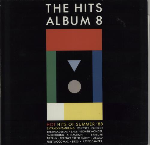 Various-Pop The Hits Album 8 2-LP vinyl record set (Double LP Album) UK 7VA2LTH559203