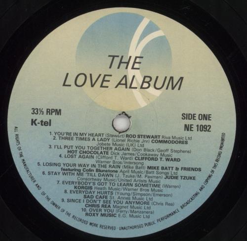 Various-Pop The Love Album vinyl LP album (LP record) UK 7VALPTH571648
