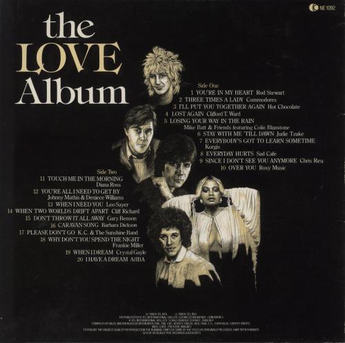 Various-Pop The Love Album vinyl LP album (LP record) UK 7VALPTH571648