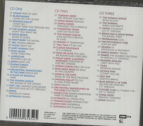 Various-Pop The New Romantics 3-CD album set (Triple CD) UK 7VA3CTH470517