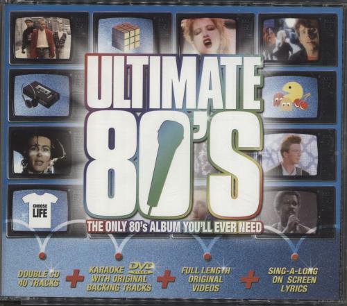 Various-Pop Ultimate 80's 3-disc CD/DVD Set UK 7VA3DUL692480