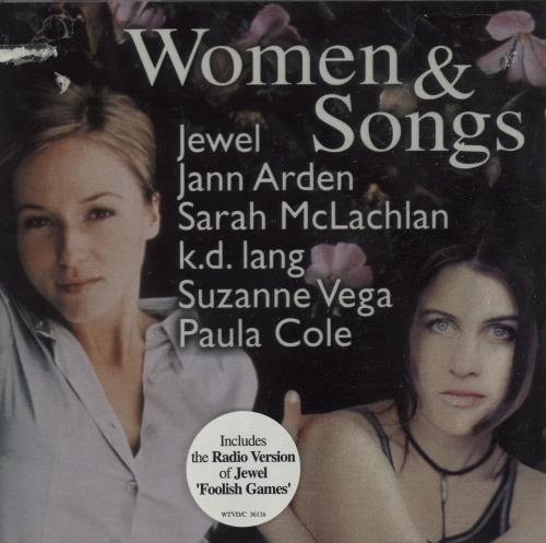 Various-Pop Women & Songs CD album (CDLP) Canadian 7VACDWO110590