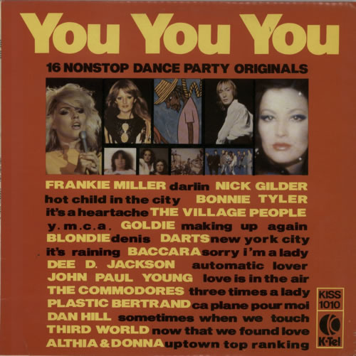 Various-Pop You You You vinyl LP album (LP record) Israeli 7VALPYO621384
