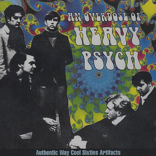 Various-Prog & Psych An Overdose Of Heavy Psych CD album (CDLP) US LSDCDAN371615