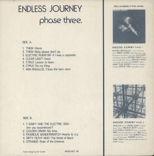 Various-Prog & Psych Endless Journey Phase Three vinyl LP album (LP record) UK LSDLPEN342065