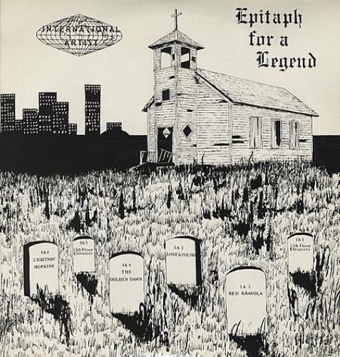 Various-Prog & Psych Epitaph For a Legend 2-LP vinyl record set (Double LP Album) Italian LSD2LEP329115