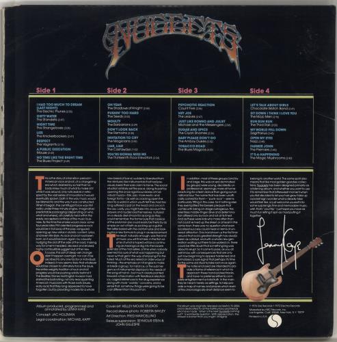 Various-Prog & Psych Nuggets: Original Artyfacts From The First Psychedelic Era 2-LP vinyl record set (Double LP Album) US LSD2LNU392097