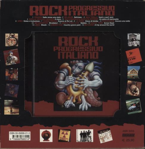 Various-Prog & Psych Rock Progressivo Italiano CD Album Box Set Italian LSDDXRO881011