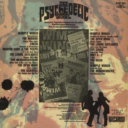 Various-Prog & Psych Rubble Volume One - The Psychedelic Snarl vinyl LP album (LP record) UK LSDLPRU341667