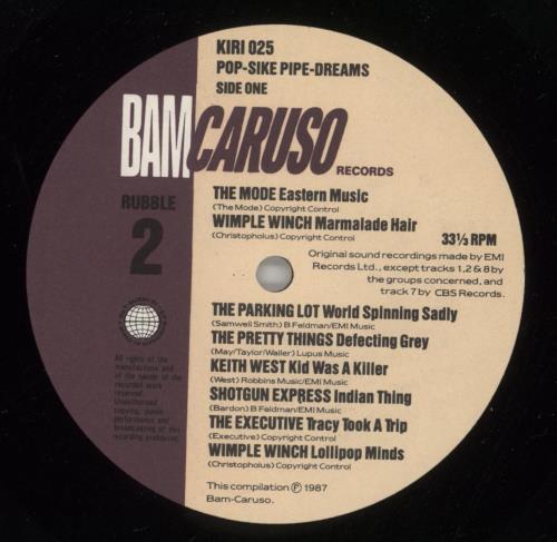 Various-Prog & Psych Rubble Volume Two - Pop-Sike Pipe Dreams vinyl LP album (LP record) UK LSDLPRU341668