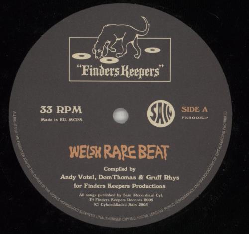 Various-Prog & Psych Welsh Rare Beat vinyl LP album (LP record) UK LSDLPWE872956