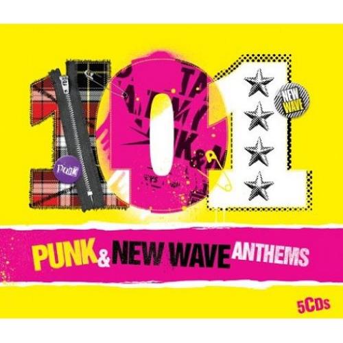 Various-Punk & New Wave 101 Punk & New Wave Anthems 5-CD album set UK PVA5CPU509815