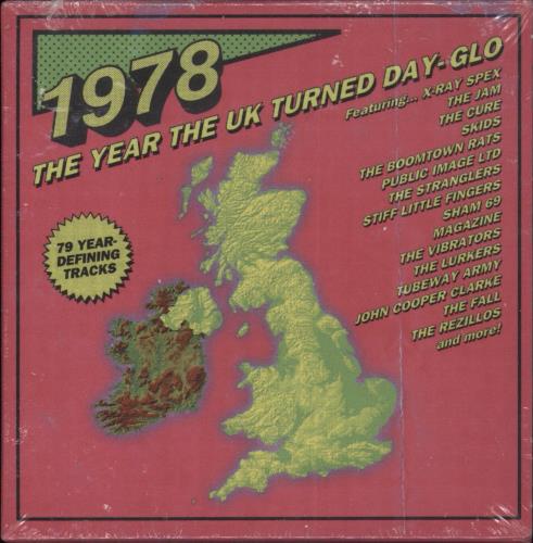 Various-Punk & New Wave 1978 [The Year The UK Turned Day-Glo] - Sealed 3-CD album set (Triple CD) UK PVA3CTH861491
