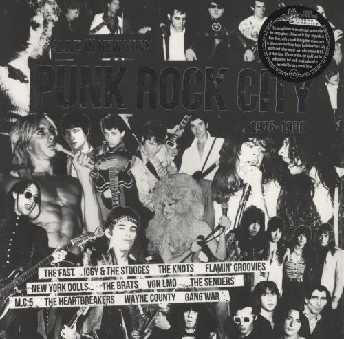 Various-Punk & New Wave Alive In New York Punk Rock City 1976-1980 - Silver Vinyl vinyl LP album (LP record) UK PVALPAL855137
