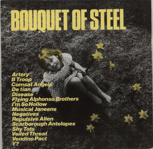 Various-Punk & New Wave Bouquet Of Steel vinyl LP album (LP record) UK PVALPBO757480