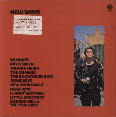 Various-Punk & New Wave New Wave - RRP Price Sticker vinyl LP album (LP record) UK PVALPNE797658